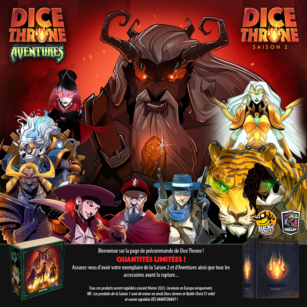 Dice Throne Saison 2 + Aventure